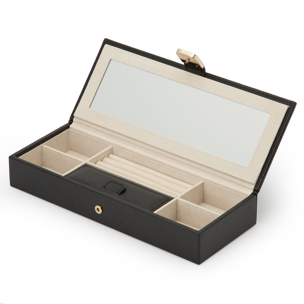 Thumbnail: WOLF - PALERMO SAFE DEPOSIT BOX BLACK