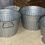 Thumbnail: Galvanized Round Tub (Qty 3 available)