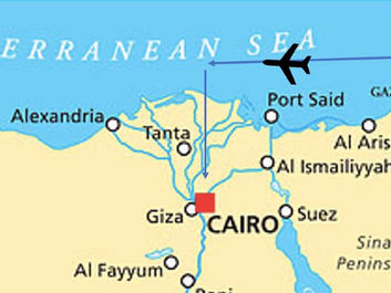 Travel: TLV to Cairo Egypt. Jan 23/2023