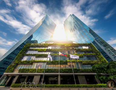 Modern BPO office space for lease at The Podium West Tower, Ortigas Center, Mandaluyong City — Grade A workspace for rent ideal for corporate and IT-BPM companies with sustainable design and premium amenities.