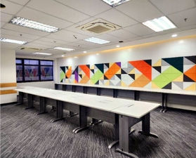 Available office space at Giga Tower 12th Floor, Bridgetowne, Quezon City, offering a 2,490 sqm fitted floor plate ideal for BPO offices, call centers, and outsourcing firms. This PEZA-registered, LEED Gold-certified building ensures sustainable and future-ready operations with 24/7 capability, VRF air-conditioning, and 100% backup power. The 12th Floor provides a plug-and-play layout for high-density seating, supported by multiple fiber-optic telco providers for reliable connectivity. Tenants benefit from ample parking (podium and basement levels), ground-floor retail, and proximity to residential communities, hotels, and Robinsons Galleria Mall. Strategically located along C-5 Road in Bridgetowne, the space offers excellent access to Ortigas, Quezon City, and other major Metro Manila CBDs, making it a prime choice for BPO expansion and multinational office headquarters.