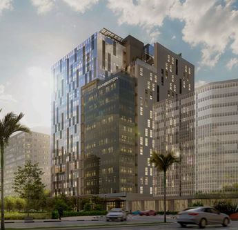 Bamberton Center Arca South Taguig – Grade A office building offering BPO and commercial office space for lease with modern sustainable design, seismic base isolation, 24/7 power, retail spaces, and flexible units from 118 to 345 sqm, strategically located near NAIA, BGC, and Makati CBD