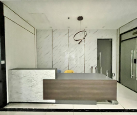 This image features an available office space for rent in Century Diamond Tower, Makati, ideal for BPO or IT-BPM. A premium PEZA-accredited office for lease in Century Diamond Tower, Makati CBD, is displayed. The visual shows a flexible workspace solution inside Century Diamond Tower, suitable for corporate use in Metro Manila. This image presents an efficient high-density office floor plate available for lease in Century Diamond Tower, Makati.