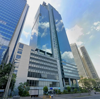 BDO Life Mega Plaza, formerly Petron Megaplaza, a 45-storey Grade A office skyscraper along Senator Gil Puyat Avenue in Makati Central Business District. Featuring 210-meter high modern architecture designed by Skidmore, Owings & Merrill, this premium office building offers prime commercial spaces for lease near Ayala Avenue, ideal for BPO companies, corporate offices, and financial institutions.