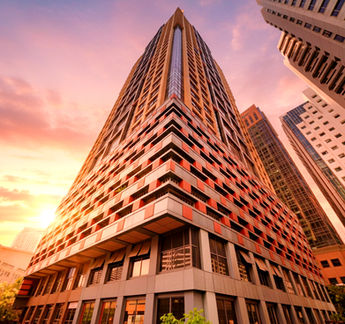 Tycoon Centre Ortigas Center Pasig City – Class A 35-story office and retail building by Amberland Corporation featuring modern facilities, high-speed elevators, ample parking, and prime access to SM Megamall, Ayala Malls The 30th, and major business establishments. Ideal office space for lease in Ortigas.