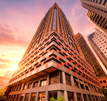 Tycoon Centre Ortigas Center Pasig City – Class A 35-story office and retail building by Amberland Corporation featuring modern facilities, high-speed elevators, ample parking, and prime access to SM Megamall, Ayala Malls The 30th, and major business establishments. Ideal office space for lease in Ortigas.