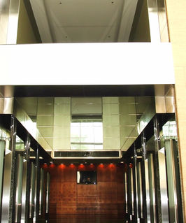 Alt: One Corporate Centre in Ortigas Center, Pasig City – a 54-storey Grade A, PEZA-accredited office tower developed by Amberland Corporation, offering premium office spaces for rent with modern amenities, strategic location, and world-class business facilities along Meralco Avenue.