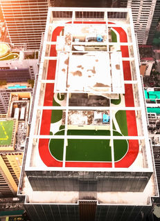 Corporate Finance Plaza Ortigas Center Grade-A office building with modern architecture, high-speed elevators, 100% backup power, podium gardens, flexible office layouts, prime commercial location in Metro Manila, ideal for corporate offices and business headquarters.