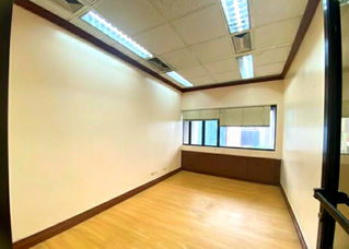 Available office spaces for lease in PNB Makati Center, Makati City, suitable for BPO, corporate, or professional offices. Units are offered in bare shell or semi-fitted condition, featuring flexible layouts, smooth flooring, air-conditioning, lighting fixtures, open ceilings, and executive toilets. Ideal for companies seeking a prestigious Makati address with easy access to transport, retail, and nearby business amenities.