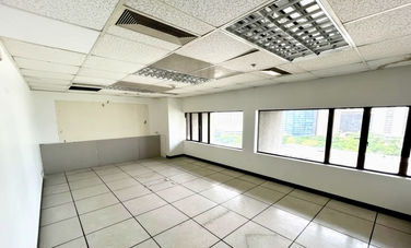 Available office spaces for lease in PNB Makati Center, Makati City, suitable for BPO, corporate, or professional offices. Units are offered in bare shell or semi-fitted condition, featuring flexible layouts, smooth flooring, air-conditioning, lighting fixtures, open ceilings, and executive toilets. Ideal for companies seeking a prestigious Makati address with easy access to transport, retail, and nearby business amenities.