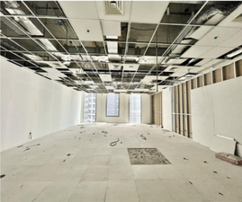 Office unit layout in Century Diamond Tower, Makati – efficient floor plan for medium to large enterprises.