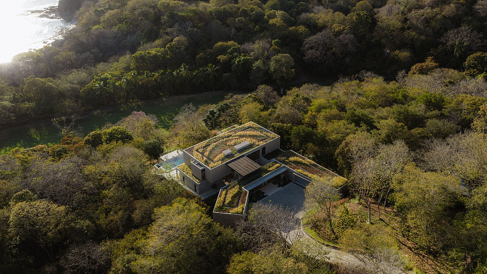 Casa Continuum by Inverse Project in Peninsula Papagayo Costa Rica photographed by architectural photographer Alvaro Fonseca showcasing luxury tropical architecture integrated with landscape