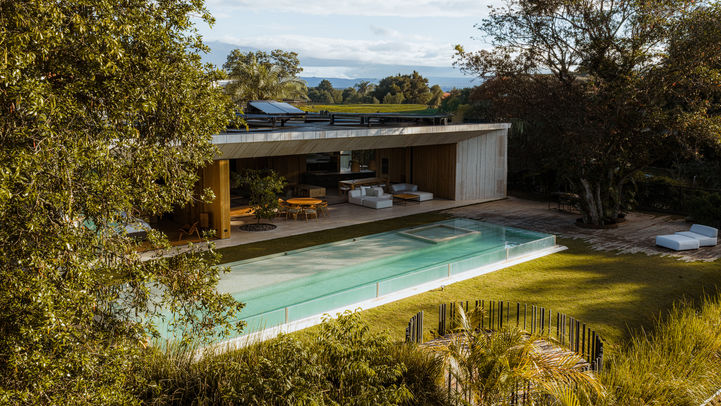 Casa Brutale by Cortes Architects in Costa Rica photographed by architectural photographer Alvaro Fonseca showcasing contemporary residential architecture