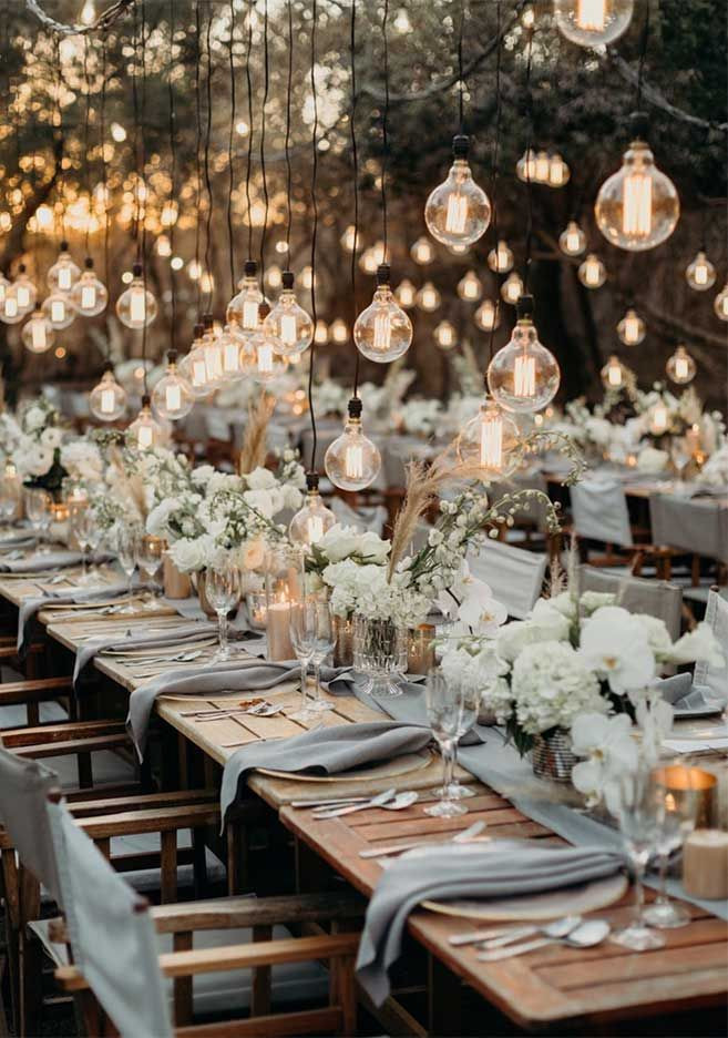 Small wedding back garden wedding decor ideas