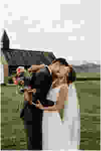 Small wedding intimate weddings bride and groom