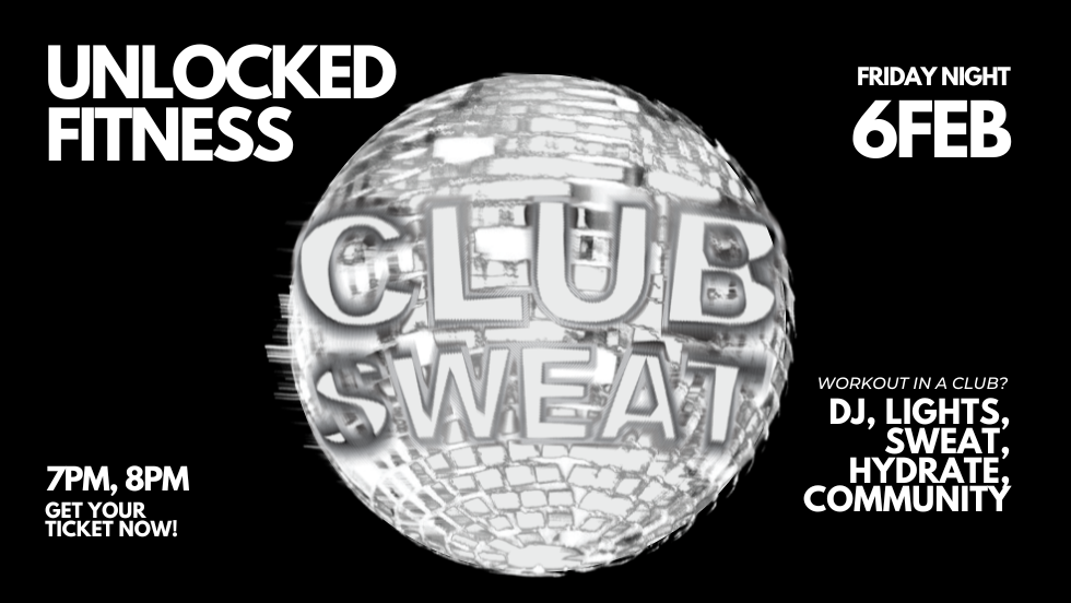 CLUB SWEAT | 7pm-8pm