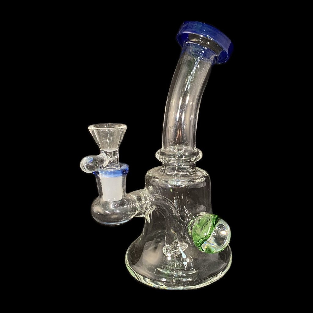 Green Bauble Bong | 7 Inches