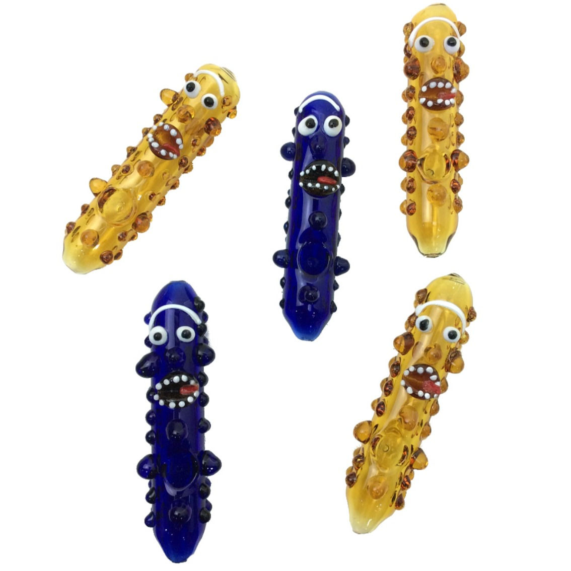 Pickle Rick Hand Pipe | 5.5 Inches