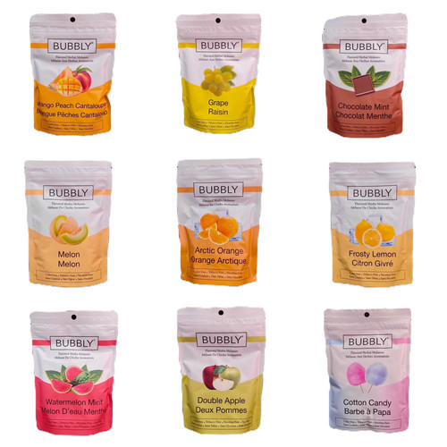 Bubbly TobaccoFree Flavored Shisha Molasses 250 Grams All Stop