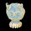 Thumbnail: Skull Face Hand Pipe | 7 Inches