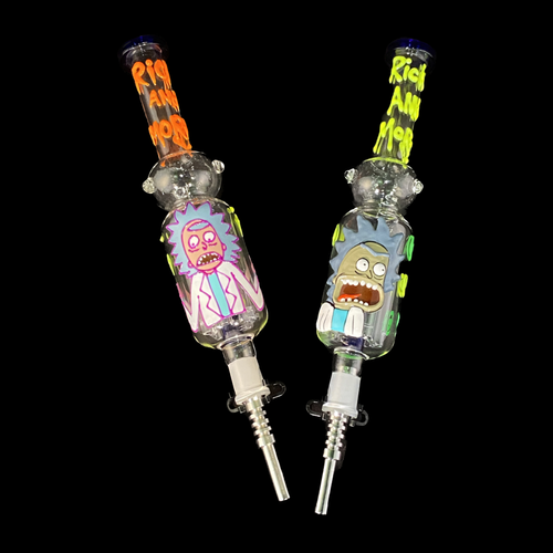 Rick & Morty Nectar Collector | 18 mm | All Stop Smoke Shop