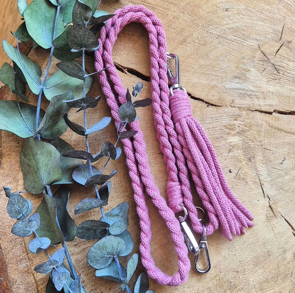 Miniaturbild: Handykette mit Quaste - einfarbig