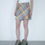 섬네일: Multi-check mini skirt