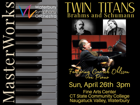 Twin Titans:  Brahms & Schumann