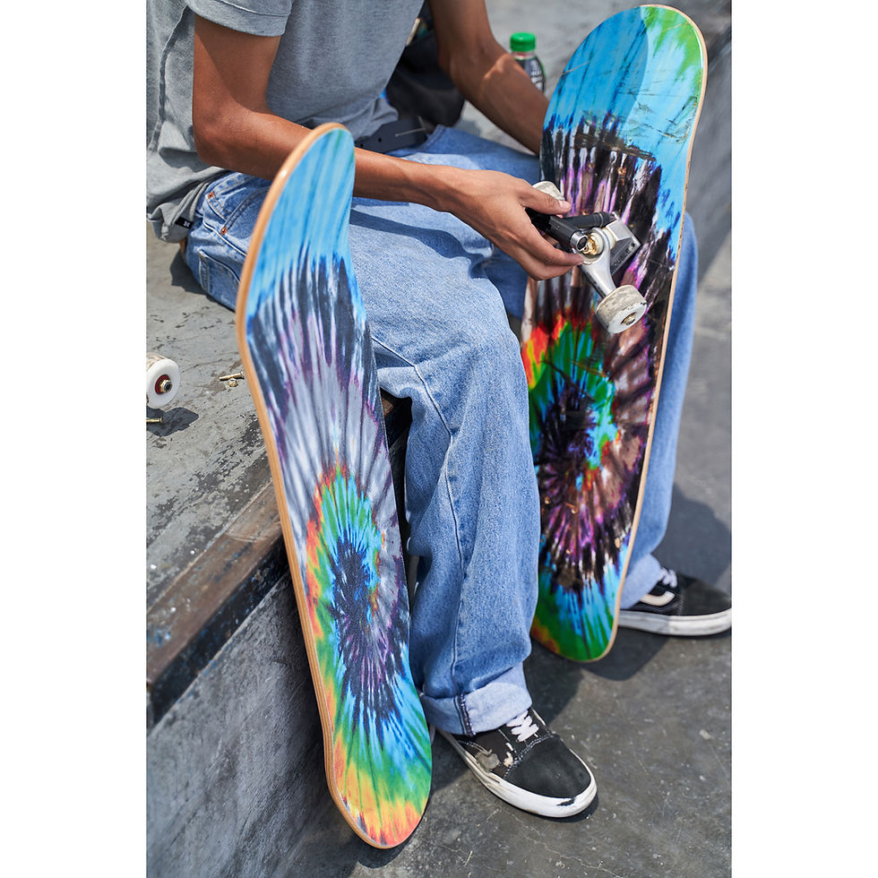 Miniatura: Lija Trouble, Tie Dye Blue