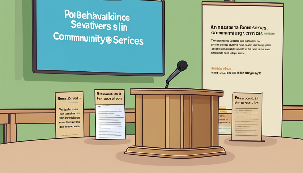 Behavioral Science in Community Services Conference