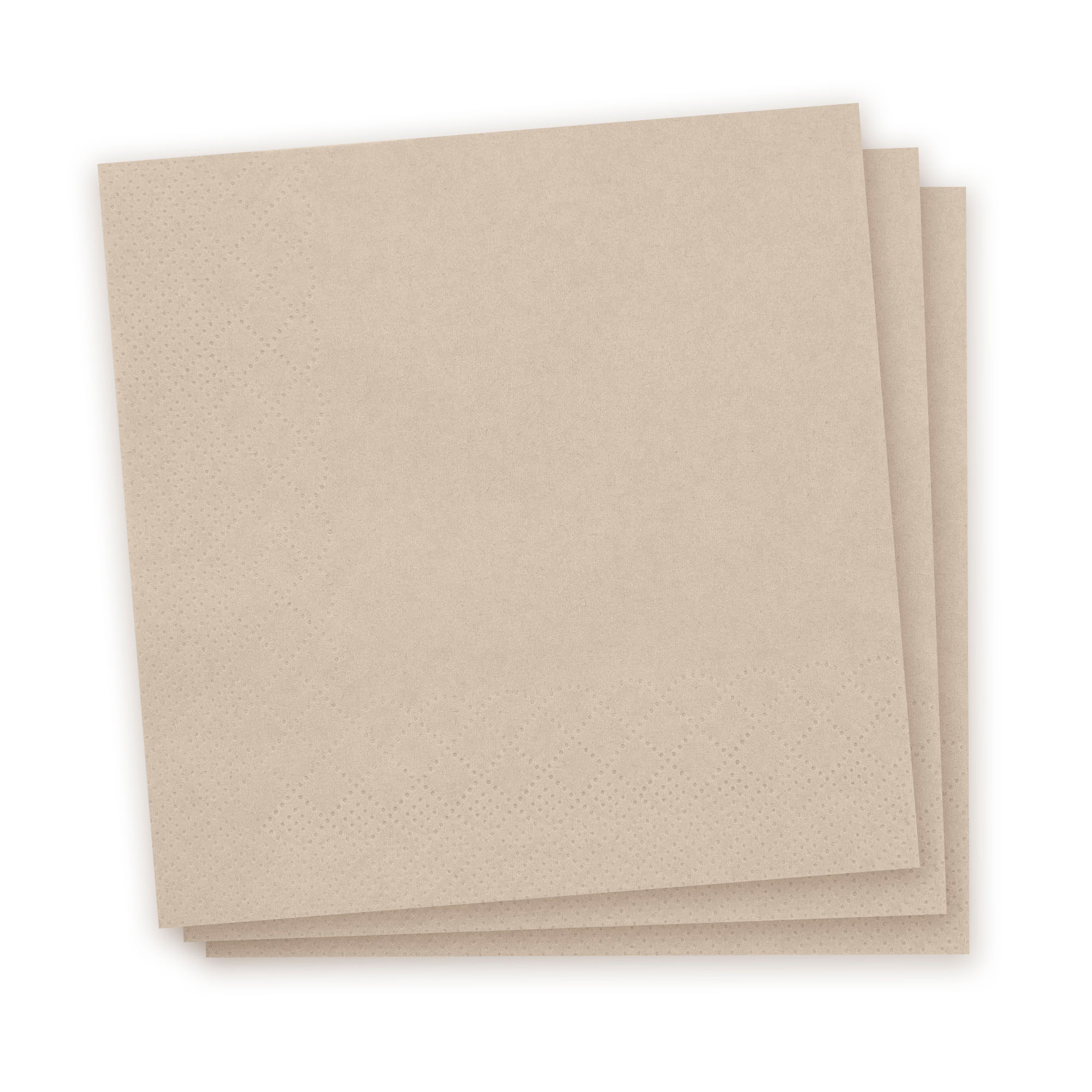 ibambo Everyday Bamboo Napkins | 6.5 x 6.5 Inch, 2-Ply | Biodegradable