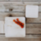 10" Palm Leaf square plate