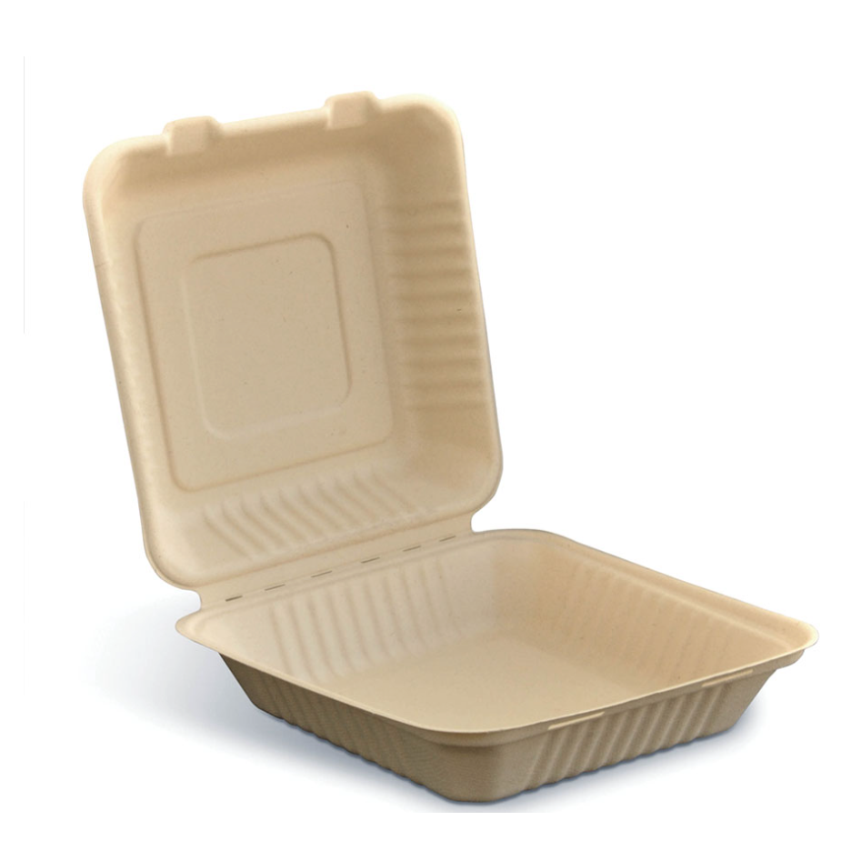 Thumbnail: Natural Fiber To-Go Containers 9x9