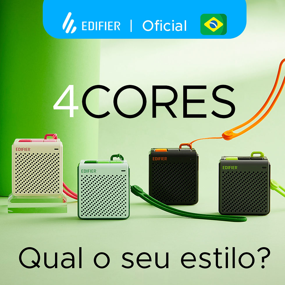 Miniatura: Caixa de Som Portátil EDIFIER MP85, Bateria de 8h, Bluetooth 5.3