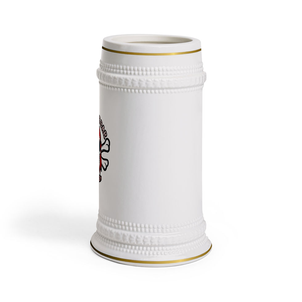 Beer Stein Mug - Pyrate's Bar Logo Design