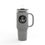 Thumbnail: ICBR Grey Logo Insulated Travel Mug, 40oz