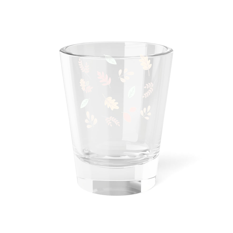 Fall Season Espresso Glass - 1.5oz