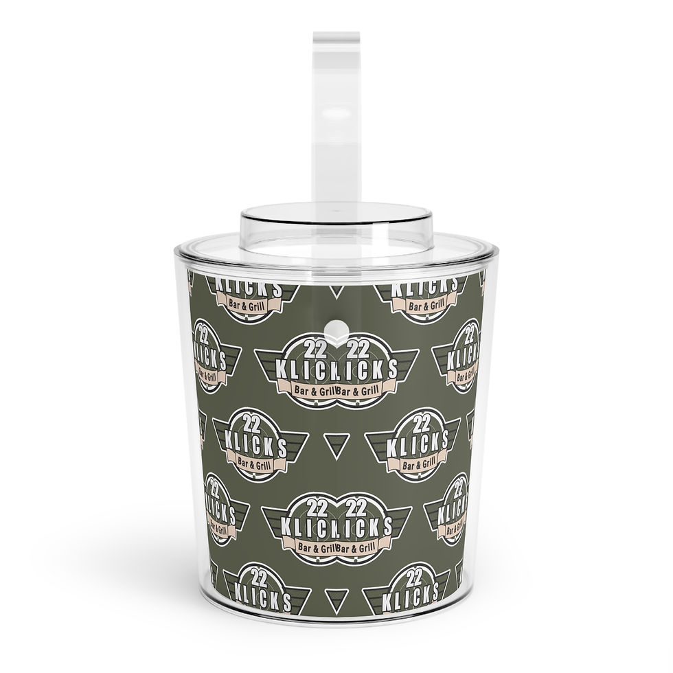 Ice Bucket with Tongs