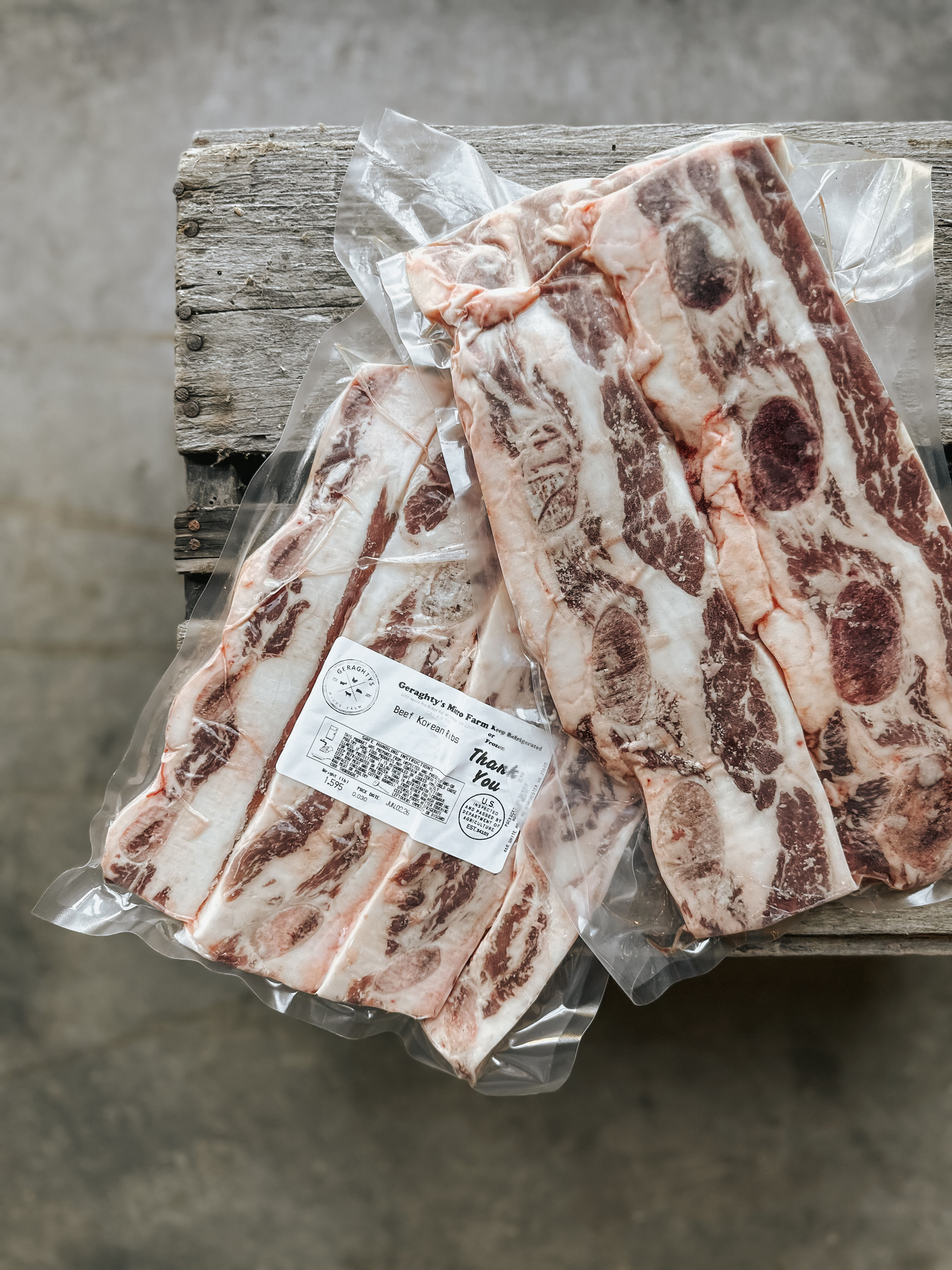 Korean Beef Short Ribs