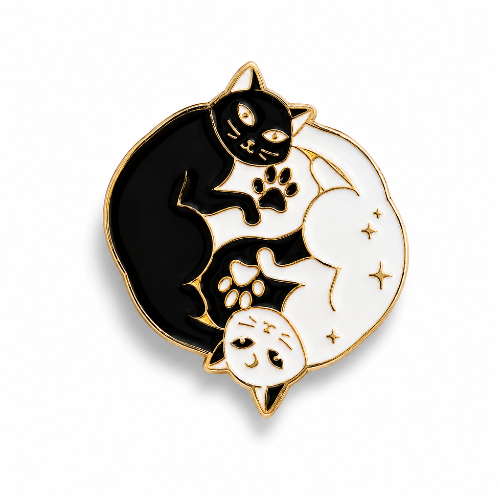 Thumbnail: Black Cat Pins (Group 1)