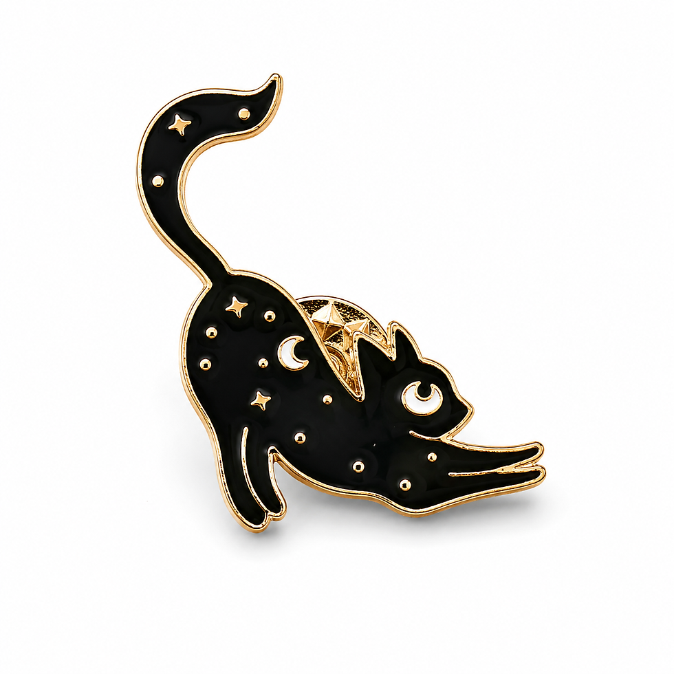 Thumbnail: Black Cat Pins (Group 1)