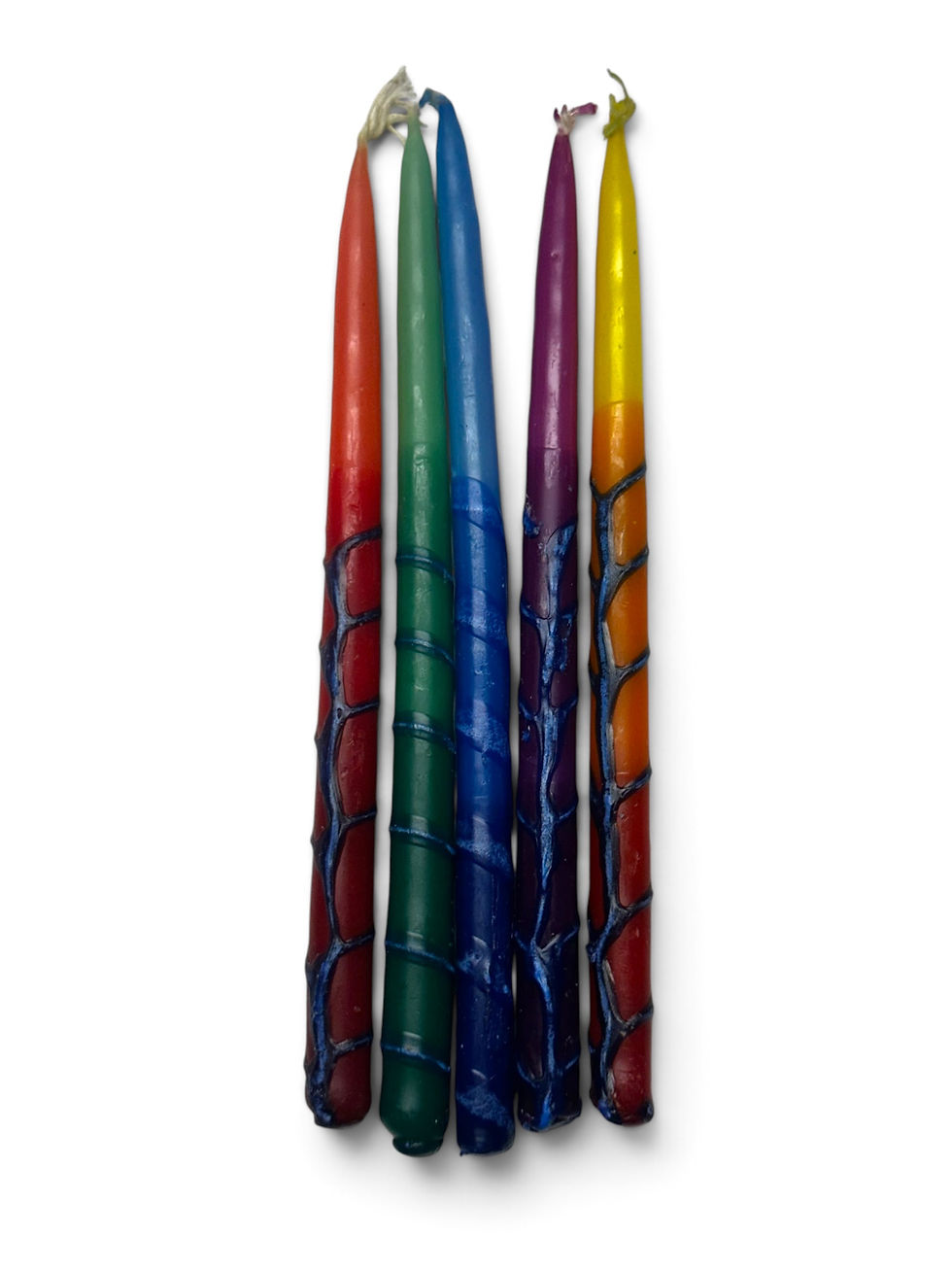 Thumbnail: Three-toned Multicolor Taper Candles