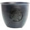 Thumbnail: Metal Smudge Pot - Pentacle w/ Raven Small - empty