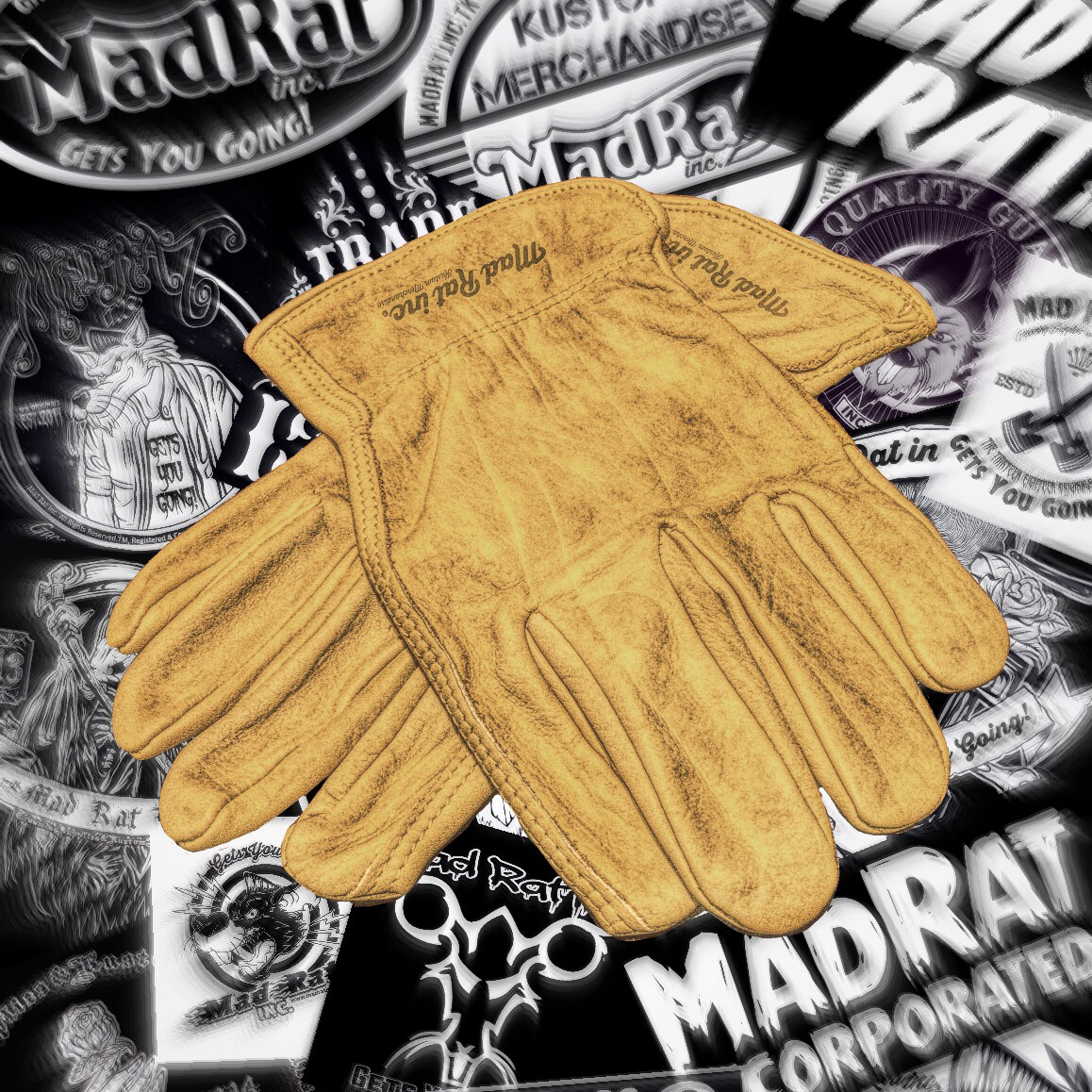 Retro Moto Gloves
