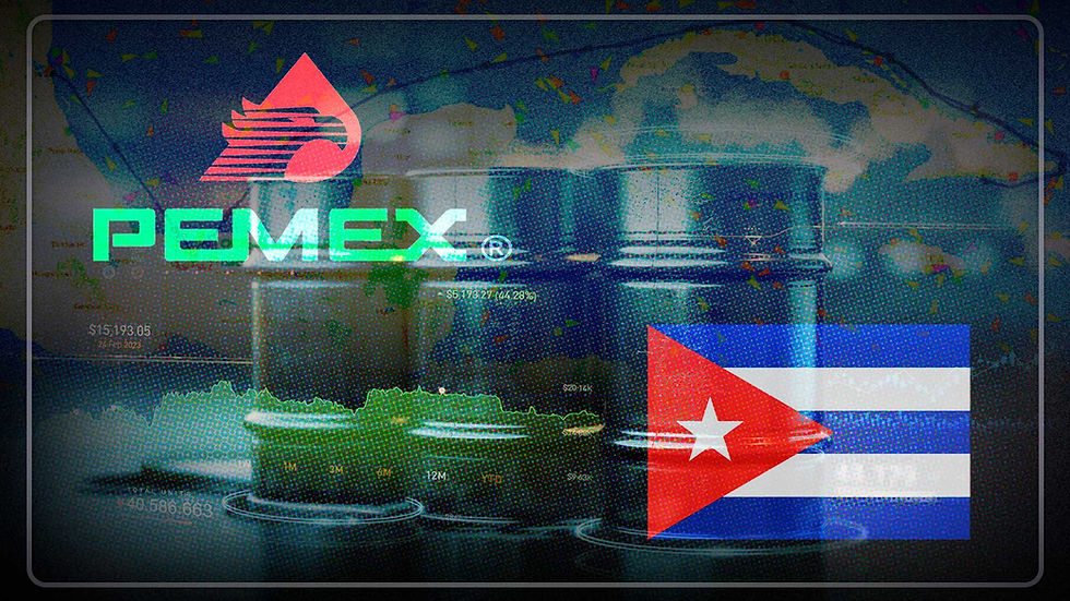 Pemex minimiza impacto de exportaciones de crudo a Cuba