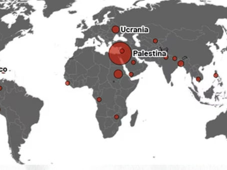 Palestina, México y Ucrania, entre los países más peligrosos del mundo: ACLED