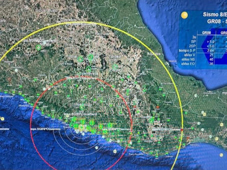 Se registra réplica sísmica con epicentro en San Marcos