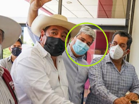 Servilismo y complicidad, la firma del morenista Alfredo Sánchez Esquivel