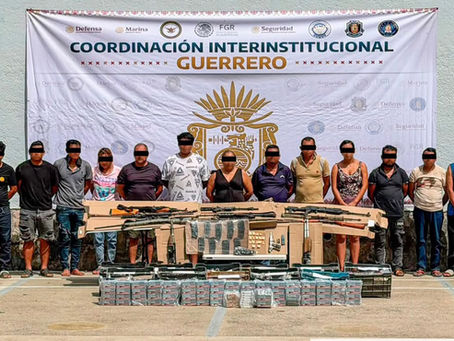 Cae supuesto operador financiero de Los Ardillos junto con otros 15 presuntos integrantes