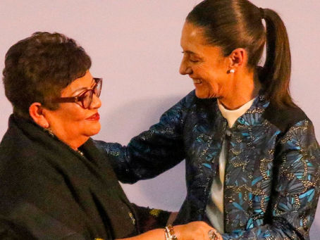 Sheinbaum celebra designación de Ernestina Godoy como nueva titular de la FGR